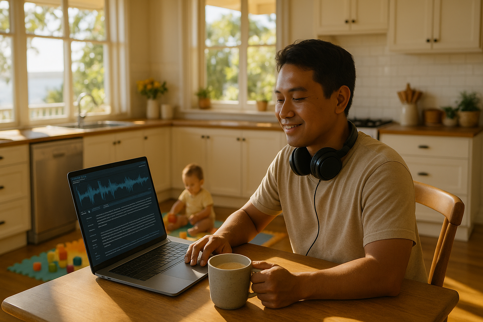 How Stay-at-Home Parents in Australia Are Earning $1,000/Month Doing AI Transcription and Editing